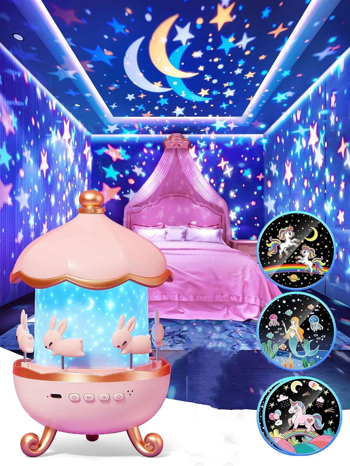 Enchanting Jellyfish Projector Night Light™