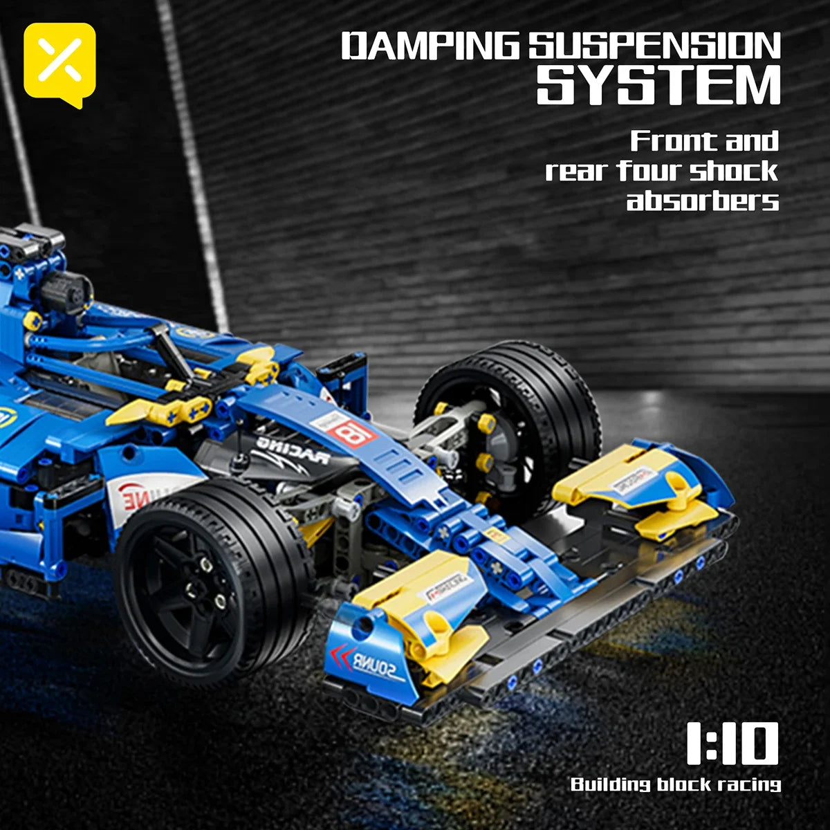 Kbox F1 Racing Car Block Model™