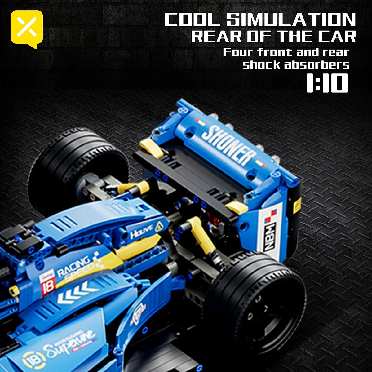 Kbox F1 Racing Car Block Model™
