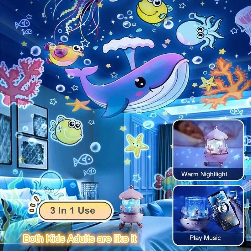 Enchanting Jellyfish Projector Night Light™
