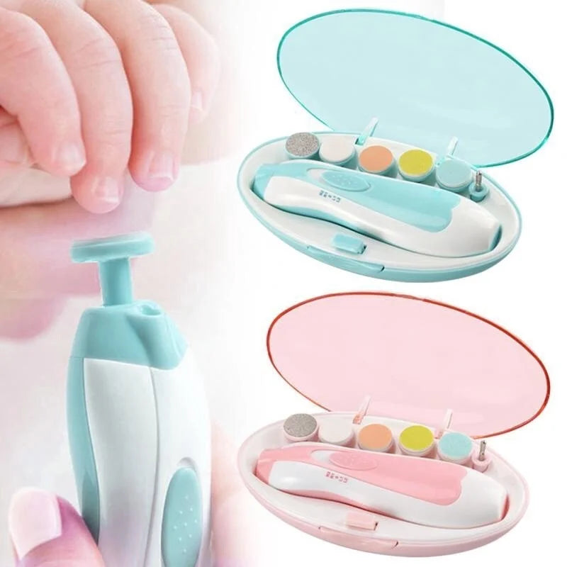 Baby Electric Nail Trimmer&Nail Polisher Tool Set