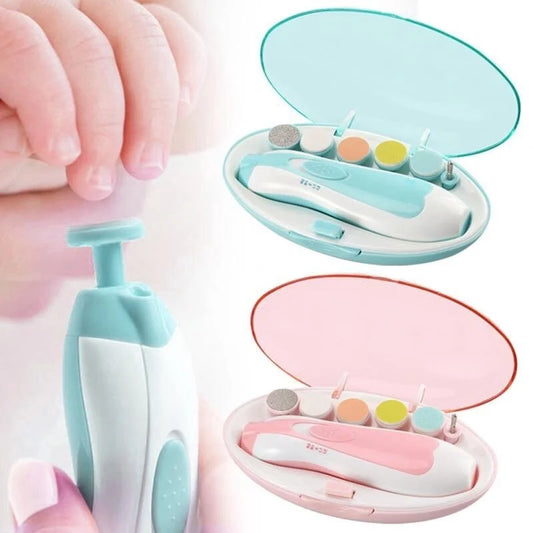 Baby Electric Nail Trimmer&Nail Polisher Tool Set