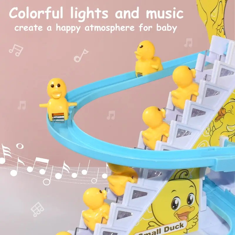 DIY Duck Climbing Stairs Toy